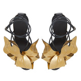 Fligmm Large Size New Summer High-Heeled Fashionable Sandals Banquet Party E-Commerce