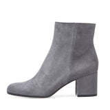 Fligmm Women's Thick Heels, Round Head, Middle Heel, Ankle Boots, Spring And Autumn Style Chengdu Large Women's Shoes