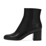 Fligmm Women's Thick Heels, Round Head, Middle Heel, Ankle Boots, Spring And Autumn Style Chengdu Large Women's Shoes