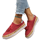 Fligmm Single Shoes, Tassel, Fashion, Casual Shoes, Happy Shoes, Lazy Shoes, Women's Shoes.