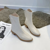 Fligmm Boots, Autumn Boots, Children's Personality Style, 2024 White Boots, High Heels, Women's Spring And Autumn.