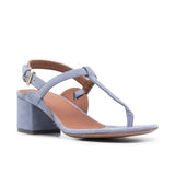 Fligmm Fashion Clip Toe Sandals Thick Heel T-Belt Large-Size Women's Shoes E-Commerce