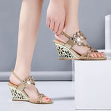 Fligmm Heel Diamond Sandals Women 2024 Summer New Fishmouth Fashion Elegant Diamond Sandals High-Heeled Slippers Leather Women's Shoes