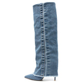 Fligmm New Style Ladies' Heel Fashion Simple Boots Direct Sales