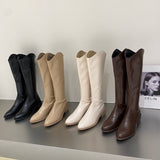 Fligmm Boots, Autumn Boots, Children's Personality Style, 2024 White Boots, High Heels, Women's Spring And Autumn.