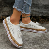 Fligmm Single Shoes, Tassel, Fashion, Casual Shoes, Happy Shoes, Lazy Shoes, Women's Shoes.