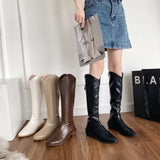 Fligmm Boots, Autumn Boots, Children's Personality Style, 2024 White Boots, High Heels, Women's Spring And Autumn.