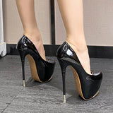 Fligmm Heels, Sexual Feelings, High Models, Catwalk Style, Shallow Mouth, Large Size Women's Shoes, Waterproof Platform, Soft Heels, Sex Bed Cannon Shoes.