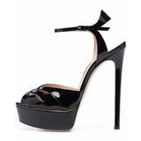 Fligmm Summer New Large Size Sexual Hate Tiangao Lady Thin High-Heeled Sandals Original Single