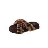 Fligmm Fur Slippers Women Wear 2024 New High-Grade Plush Slippers In Autumn