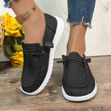 Fligmm Size Casual Shoes For Women's 2024 Spring And Autumn New Flat-Soled Low-Top Love Shoes For Women's Shoes