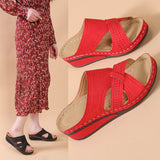 Fligmm Size Stitches, Slippers, Women's Shoes, Sandals, Sandals, Middle-Aged Mothers, Leisure Slippers, Women's Slippers.