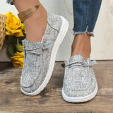 Fligmm Size Casual Shoes For Women's 2024 Spring And Autumn New Flat-Soled Low-Top Love Shoes For Women's Shoes