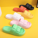 Fligmm Women's Soft Sole Cloud Slippers Summer Beach Thick Platform Slipper Sandals Women Korean Eva Slippers for Home Flip Flops Woman