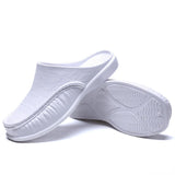 Fligmm Men Shoes EVA Slip on Flats Shoes Men's Slippers Men Walking Half Slipper Comfortable Soft Household Sandals