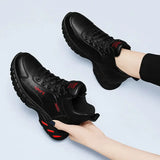 Fligmm 2024 Autumn Winter Fashion Non Slip Women's Shoes Comfort Warm Sneakers Women High Top Thick Sole Platform Shoes Zapatos