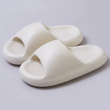 Fligmm Platform Pillow Slippers for Women Summer Beach Soft Sole Eva Cloud Slides Sandals Woman Home Non Slip Bathroom Slippers