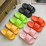 Fligmm Women Thick Platform Slippers Home Indoor Bathroom Soft Non-slip Slides Woman 2024 Cloud Sandals Summer Beach Flip Flops