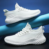 Fligmm Size 48 Men Sneakers Summer Running Shoes Mesh Breathable Light Comfortable Casual Shoe for Men Training Jogging White Shoes