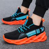 Fligmm Women and Men Sneakers Breathable Running Shoes Outdoor Sport Fashion Comfortable Casual Couples Gym Mens Shoes Size 36-47