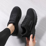 Fligmm Women Cotton Shoes Thick Sole Sneakers Fashion Plush Warm Running Casual Shoes Woman Tennis Luxury Ladies Vulcanized Shoe