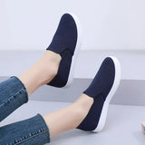 Fligmm New In Fashion Women Shoes White Canvas Casual Flat Student Nurse Lightweight Tenis De Mujer Flats Loafers Chaussure Femme