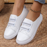 Fligmm Women Casual Shoes with Thick Bottom 2024 New Style for Spring and Autumn Women Sneakers Couple Sports Casual Skate White Shoes