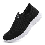 Fligmm Sneakers Men Summer Running Shoes Breathable Mesh Lightweight Walking Casual Shoes Slip-On Men's Driving Zapatillas Hombre