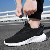 Fligmm Size 48 Men Sneakers Summer Running Shoes Mesh Breathable Light Comfortable Casual Shoe for Men Training Jogging White Shoes