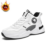 Fligmm Men Running Shoes High Top Sneakers Women Breathable Gym Athletic Shoes White Sneakers Height Increasing Zapatillas De Deporte