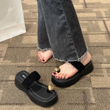 Fligmm New Shoes for Women Set of Toes Women's Slippers Platform Casual Slippers Women New Style Women's Slippers Zapatillas