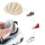 Fligmm Heel Repair Subsidy Sticky Shoes Hole In Back Sneaker Lined with Anti-Wear After Heel Stick Foot Care Non Slip Shoe Pads