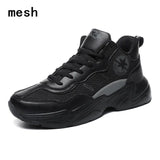 Fligmm Men Running Shoes High Top Sneakers Women Breathable Gym Athletic Shoes White Sneakers Height Increasing Zapatillas De Deporte