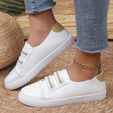 Fligmm Women Casual Shoes with Thick Bottom 2024 New Style for Spring and Autumn Women Sneakers Couple Sports Casual Skate White Shoes