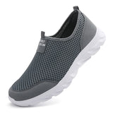 Fligmm Sneakers Men Summer Running Shoes Breathable Mesh Lightweight Walking Casual Shoes Slip-On Men's Driving Zapatillas Hombre