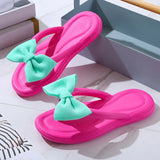 Fligmm Sole Flip Flops for Women 2024 Summer New Outdoor Beach Sandals Female Slides for Shower Non-Slip Soft Soft Slippers Shoes