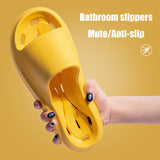 Fligmm Out Non Slip Bathroom Shower Slippers Women Fashion EVA Soft Sole Home Slides Woman Comfortable Summer Flip Flops 2024