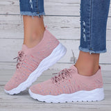 Fligmm Lightweight Slip On Platform Sneakers Women Fashion Colorful Knitted Sock Shoes Woman Casual Running Walking Shoes Ladies