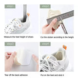 Fligmm Sneaker Heel Pads Relief Pain Soft Thickened Shoe Heel Insoles Adjustable Protector Back Sticker plantillas para zapatos