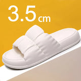 Fligmm Women's Soft Sole Cloud Slippers Summer Beach Thick Platform Slipper Sandals Women Korean Eva Slippers for Home Flip Flops Woman