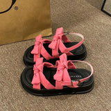 Fligmm Beach Sandal Woman Luxury Clogs With Heel Med Female Shoe Muffins shoe 2024 Summer Espadrilles Platform Comfort Thick Med