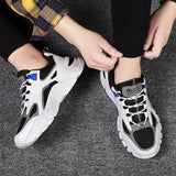 Fligmm Men Sneakers Lace Up 2024 New Autumn Mesh Breathable Soft Bottom Casual Running Shoes Male Walking Footwear Zapatillas Hombre