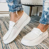 Fligmm Fashion Casual Plus Size Flats Shoes Women Work Shoes Comfortable for Work Breathable Loafers Sneakers Zapatos De Mujer