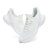 Fligmm Size 48 Men Sneakers Summer Running Shoes Mesh Breathable Light Comfortable Casual Shoe for Men Training Jogging White Shoes