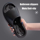 Fligmm Out Non Slip Bathroom Shower Slippers Women Fashion EVA Soft Sole Home Slides Woman Comfortable Summer Flip Flops 2024