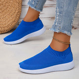 Fligmm Soft Running Shoes for Women Breathable Mesh Slip On Sneakers Woman Comfortable Casual Flats Zapatillas Mujer 2024