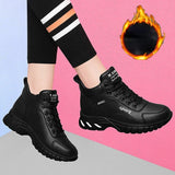 Fligmm 2024 Autumn Winter Fashion Non Slip Women's Shoes Comfort Warm Sneakers Women High Top Thick Sole Platform Shoes Zapatos