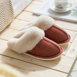 Fligmm Fluffy Soft Home Slippers for Women Indoor Living Room Warm Cotton Slippers Woman Comfort Non Slip House Shoes Flip Flops