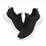 Fligmm Size 48 Men Sneakers Summer Running Shoes Mesh Breathable Light Comfortable Casual Shoe for Men Training Jogging White Shoes