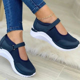 Fligmm Women's Mesh Platform Sneakers 2024 Summer Breathable Wedges Sport Shoes Woman Light Non-slip Casual Shoes Women Flats Plus Size